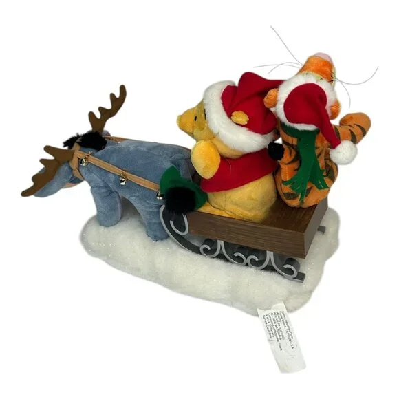 Winnie the Pooh, Tigger, Eeyore, Christmas Sleigh Ride Music Motion Plus… - Picture 8 of 11